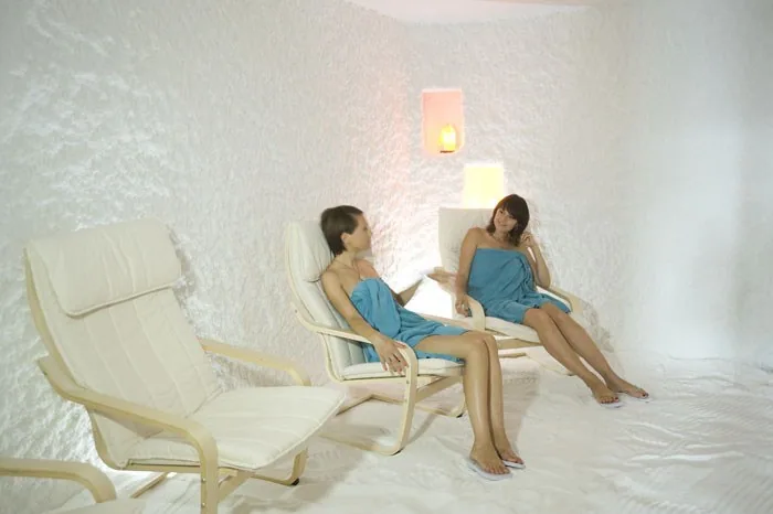 Grotta di sale · Haloterapia — Palace Hotel Meggiorato